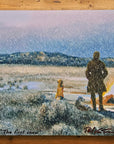 The First Snow (Signed Print From "A Dog Who Follows Gladly")