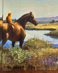 The Pond (Signed Print From "The Stock Horse and the Stable Cat")