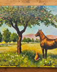 Autumn Morning (Signed Print From "The Stock Horse and the Stable Cat")