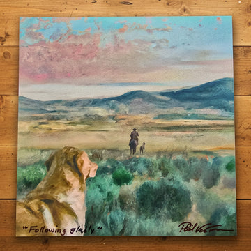 Following Gladly (Signed Print From "A Dog Who Follows Gladly")