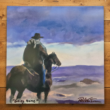 Going Home (Signed Print From "A Dog Who Follows Gladly")