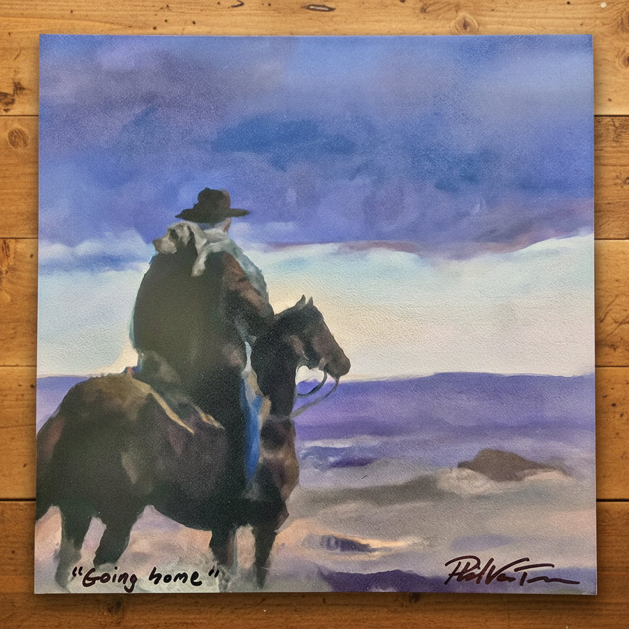 Going Home (Signed Print From "A Dog Who Follows Gladly")