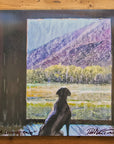 Midsummer Rain (Signed Print From "A Dog Who Follows Gladly")