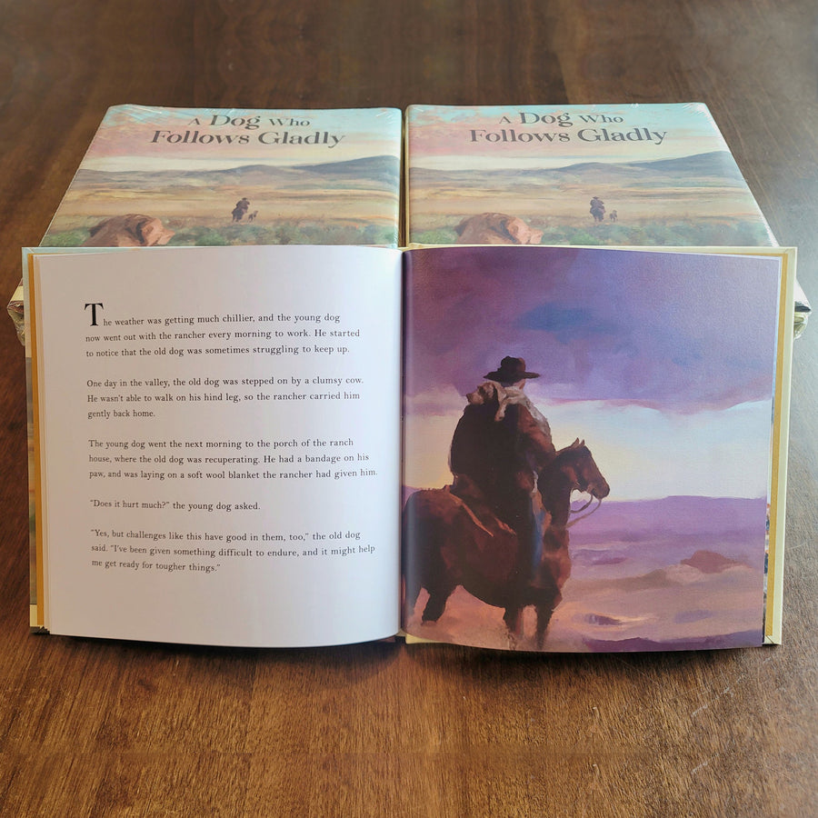 A Dog Who Follows Gladly